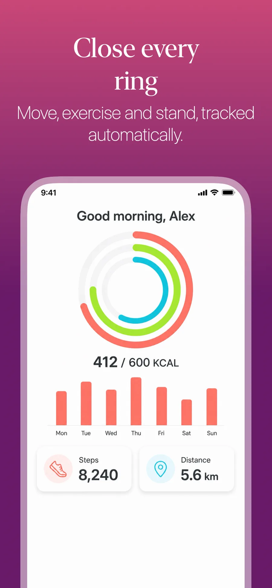 Gradient template, screen 1 of 3.