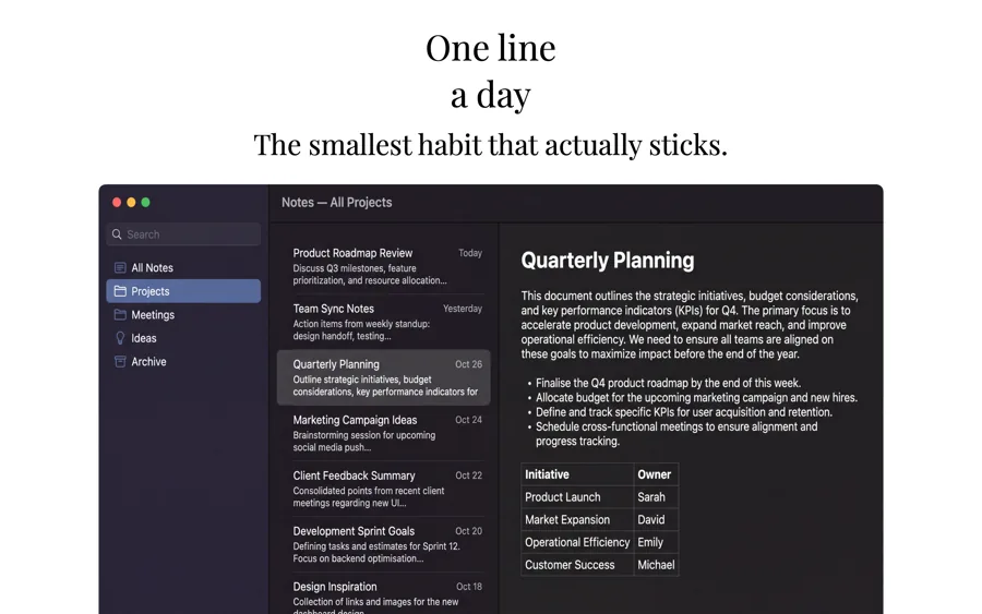 Cupertino Light template on Mac, screen 1 of 3.